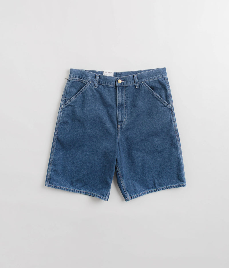 Carhartt Simple Shorts in Blue Stone Washed