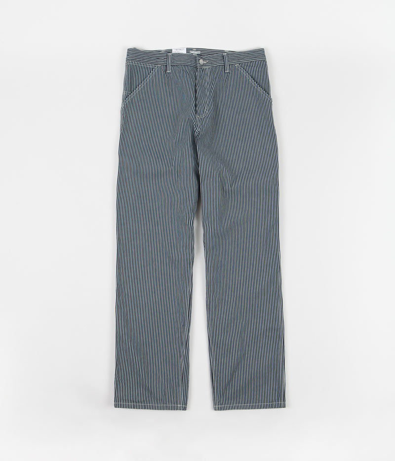 Carhartt Single Knee Pants in Blue and White