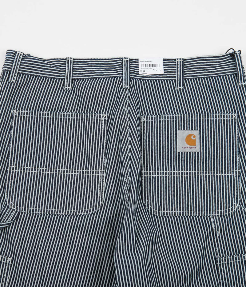 Carhartt Single Knee Pants in Blue and White
