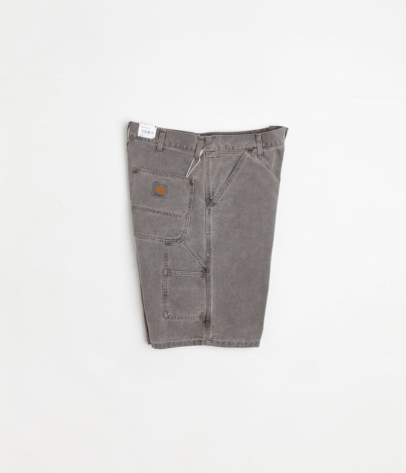 Carhartt Single Knee Shorts in Faded Black