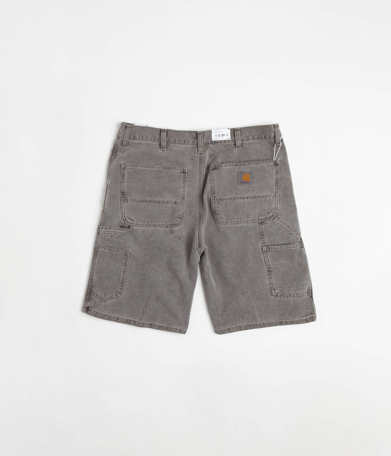 Carhartt Single Knee Shorts in Faded Black