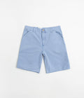 Carhartt Single Knee Shorts in Faded Piscine