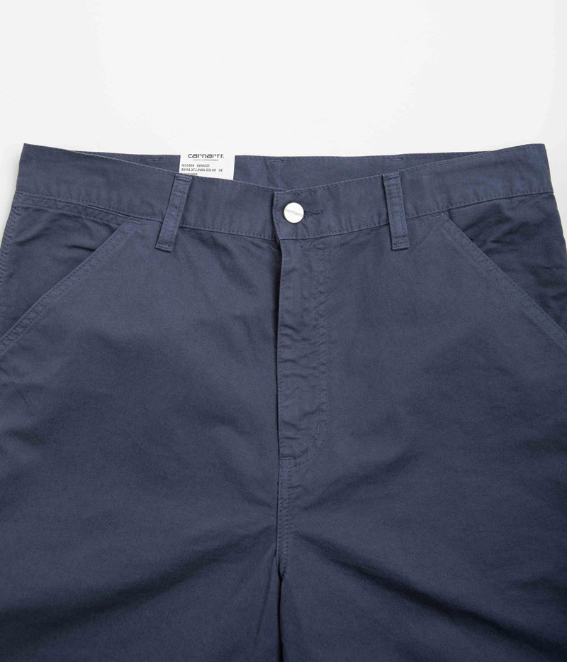 Carhartt Single Knee Shorts in Storm Blue