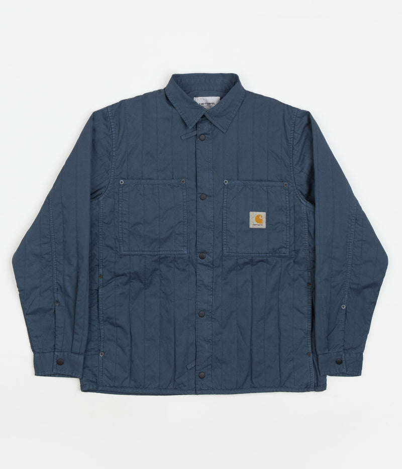 Carhartt Skyler Shirt Jacket in Storm Blue