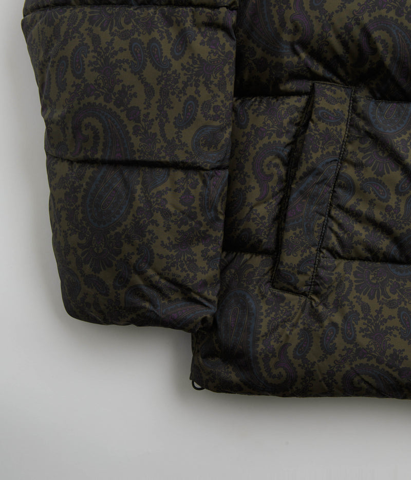 Carhartt Springfield Jacket in Paisley Print and Plant / Black