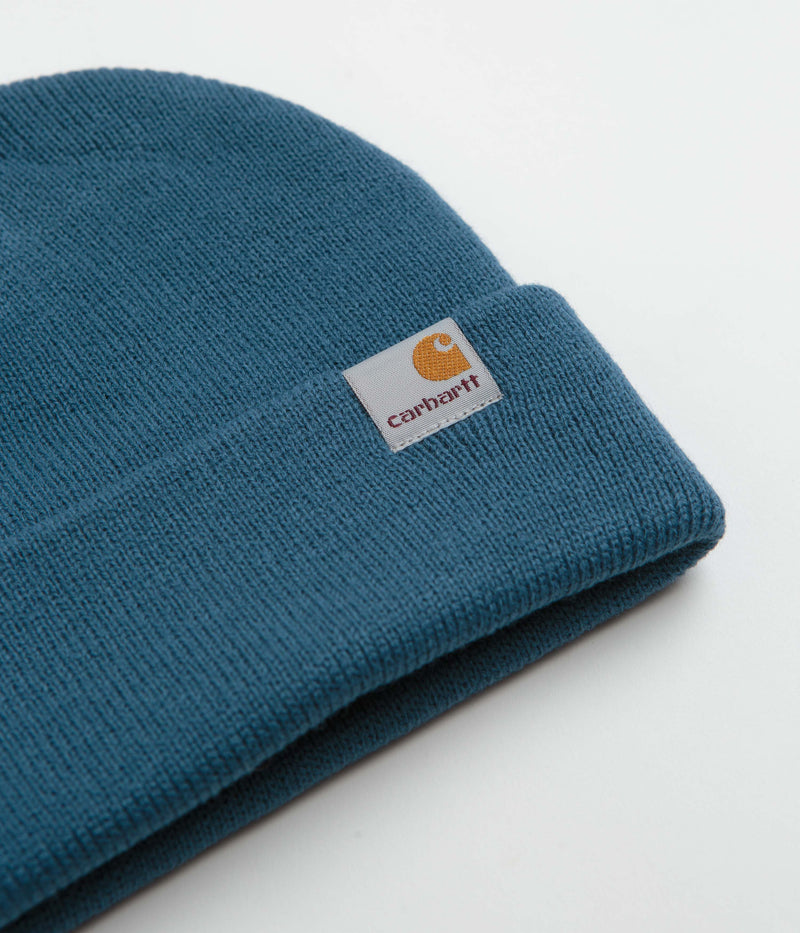 Carhartt Stratus Low Beanie in Prussian Blue