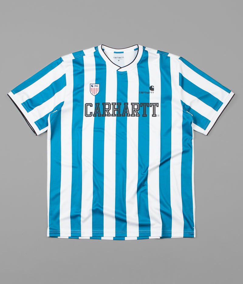 Carhartt Striker Jersey in White and Pizol