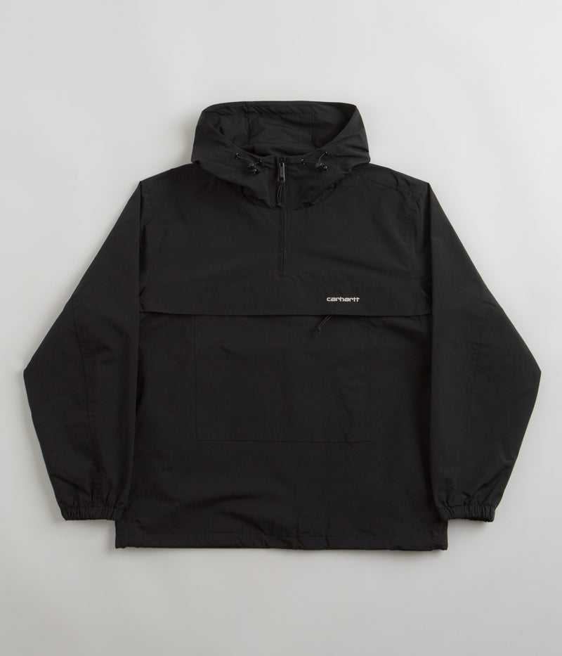 Carhartt Summer Windbreaker Pullover Jacket in Black and White