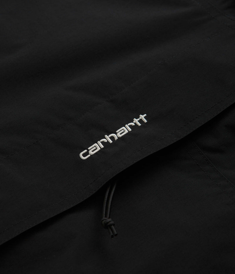 Carhartt Summer Windbreaker Pullover Jacket in Black and White
