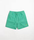Carhartt Swim Trunks in Aqua Green and Gold
