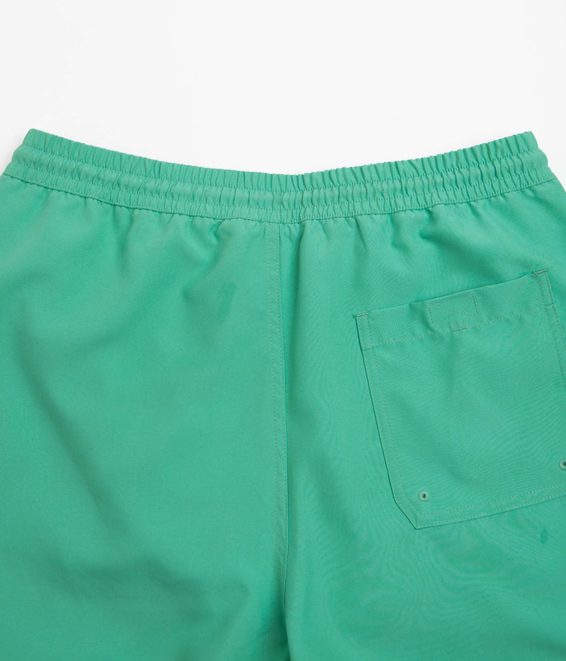 Carhartt Swim Trunks in Aqua Green and Gold