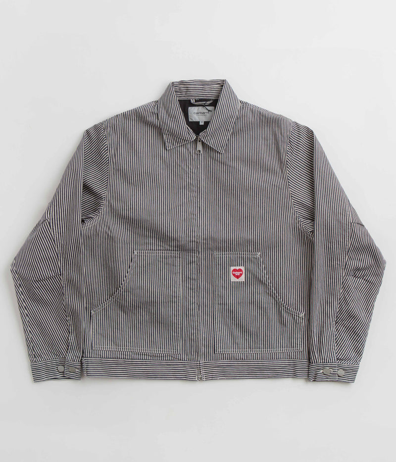 Carhartt Terrell Jacket in Dark Navy and Wax