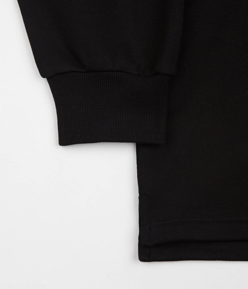 Carhartt Trin Crewneck Sweatshirt in Black and White / Lazurite