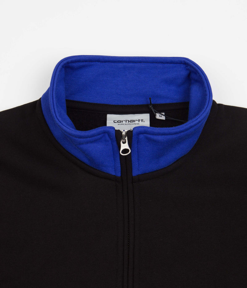 Carhartt Trin Crewneck Sweatshirt in Black and White / Lazurite