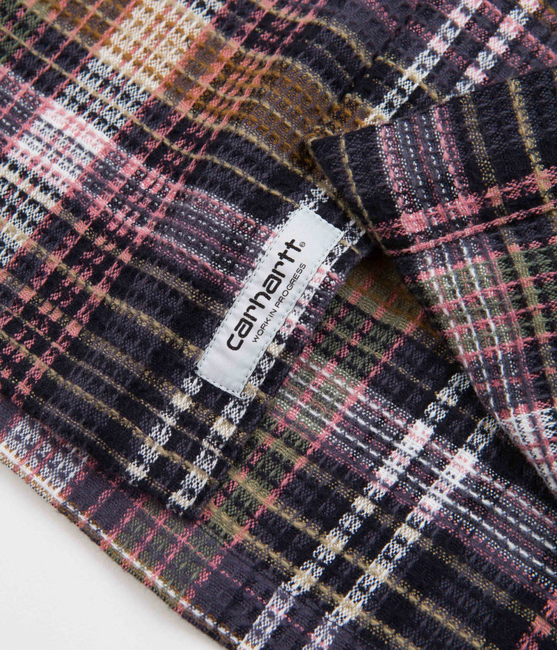 Carhartt Valmon Shirt in Valmon Check and Hamilton Brown