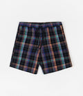 Carhartt Vilay Shorts in Vilay Check and Dark Navy
