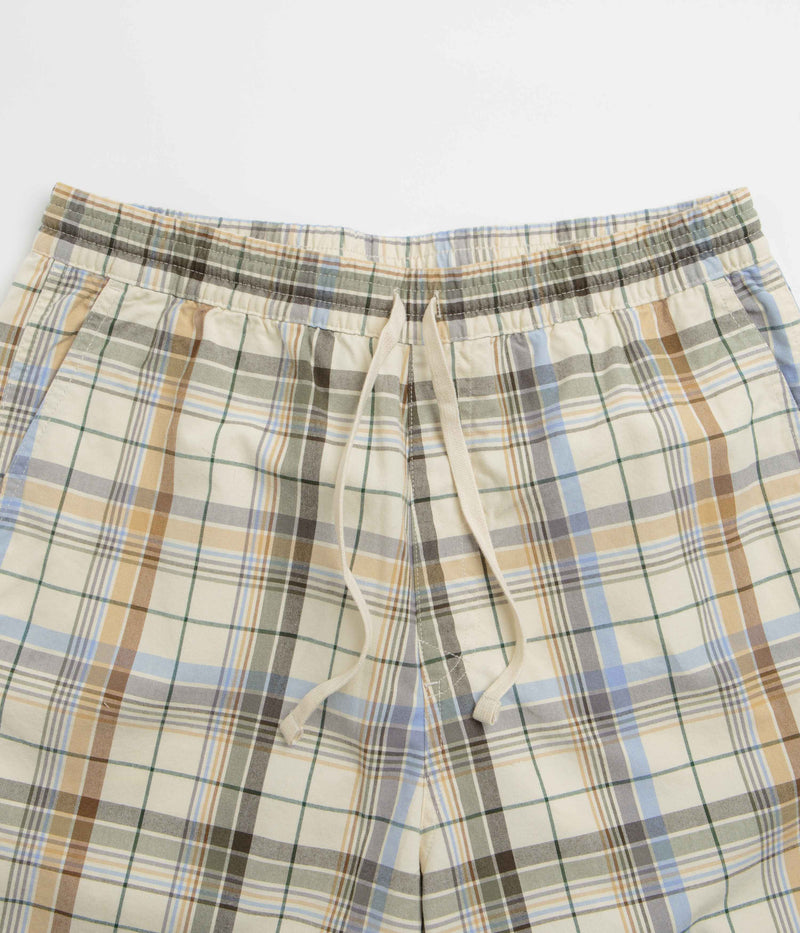 Carhartt Vilay Shorts in Vilay Check and Natural