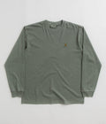 Carhartt Vista Long Sleeve T-Shirt in Smoke Green