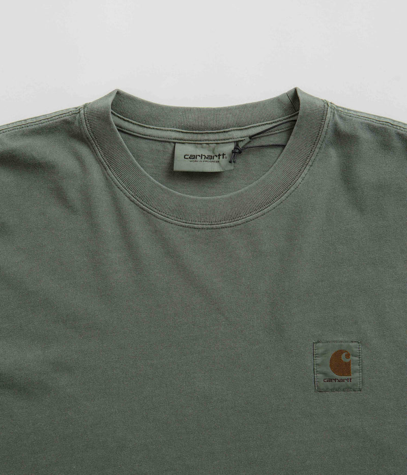 Carhartt Vista Long Sleeve T-Shirt in Smoke Green