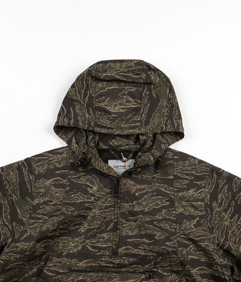 Carhartt Wilson Pullover Jacket in Camo Tiger and Laurel