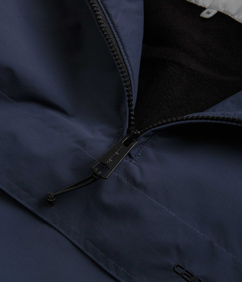Carhartt Windbreaker Pullover Jacket in Blue and Black