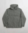 Carhartt Windbreaker Pullover Jacket in Smoke Green and Black