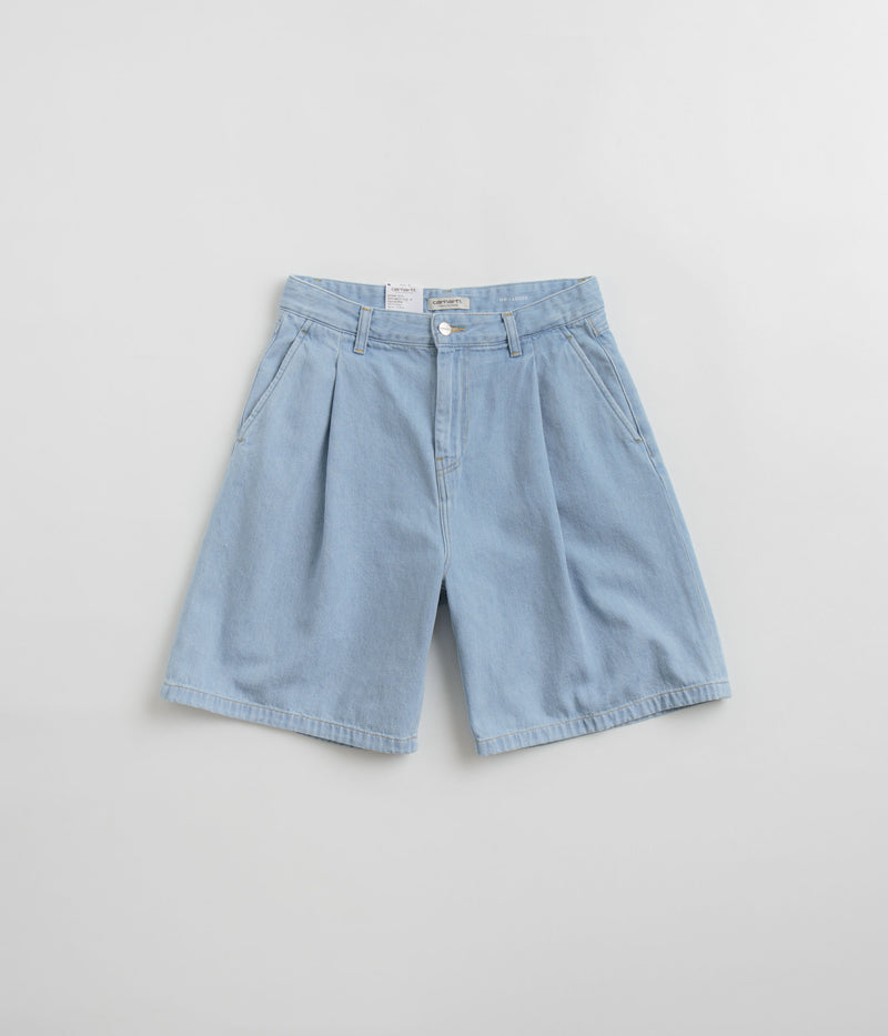 Carhartt Womens Alta Shorts in Stone Bleached Blue