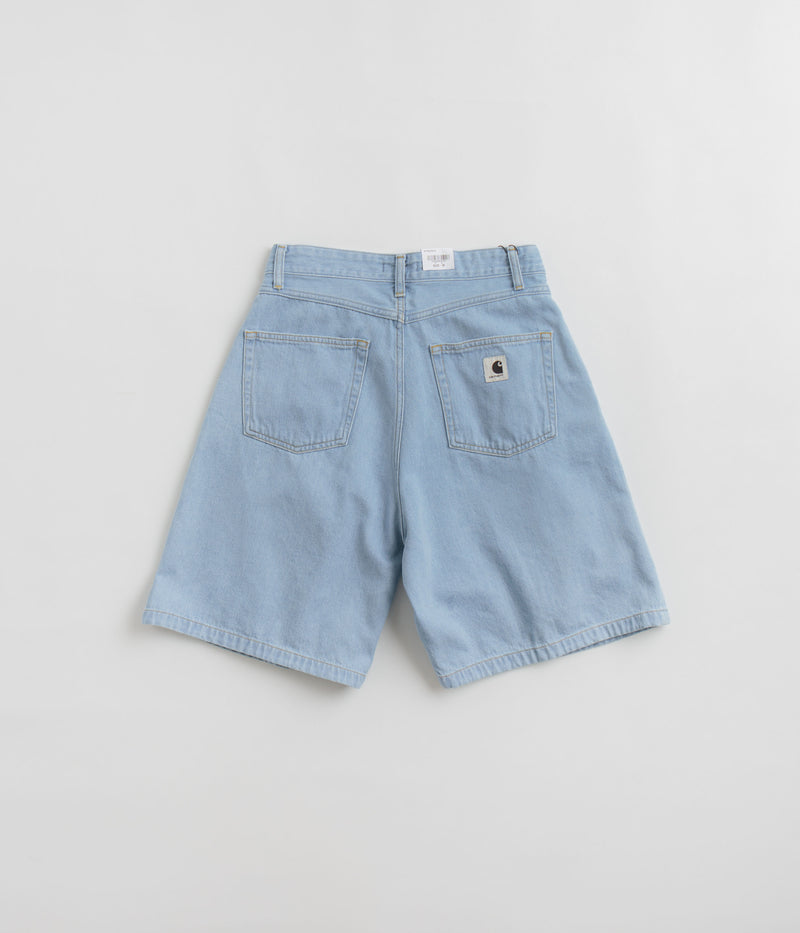 Carhartt Womens Alta Shorts in Stone Bleached Blue
