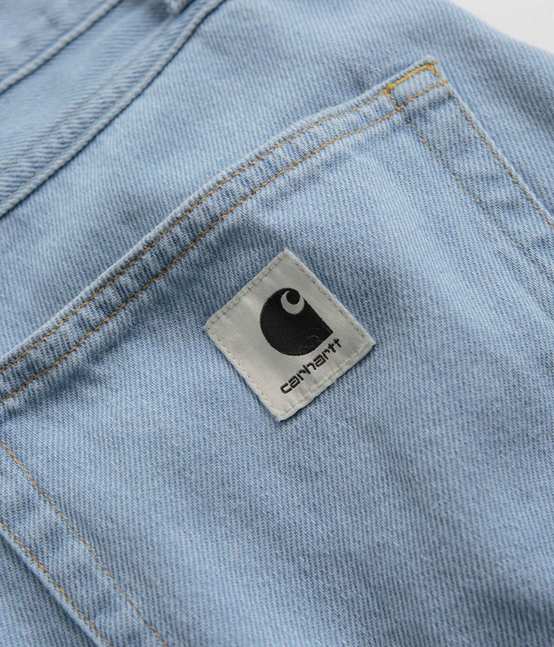 Carhartt Womens Alta Shorts in Stone Bleached Blue