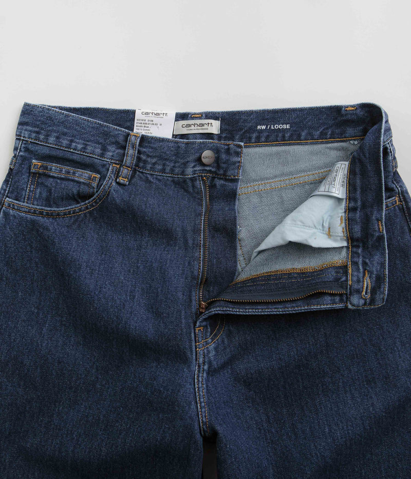 Carhartt Womens Brandon Pants in Blue Stone Washed