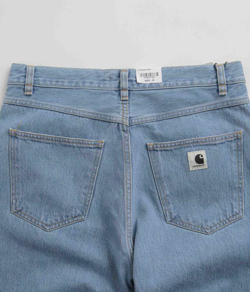 Carhartt Womens Brandon Pants in Stone Bleached Blue