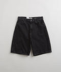 Carhartt Womens Brandon Shorts in Black Stone Washed