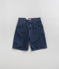 Carhartt Womens Brandon Shorts in Blue Stone Washed