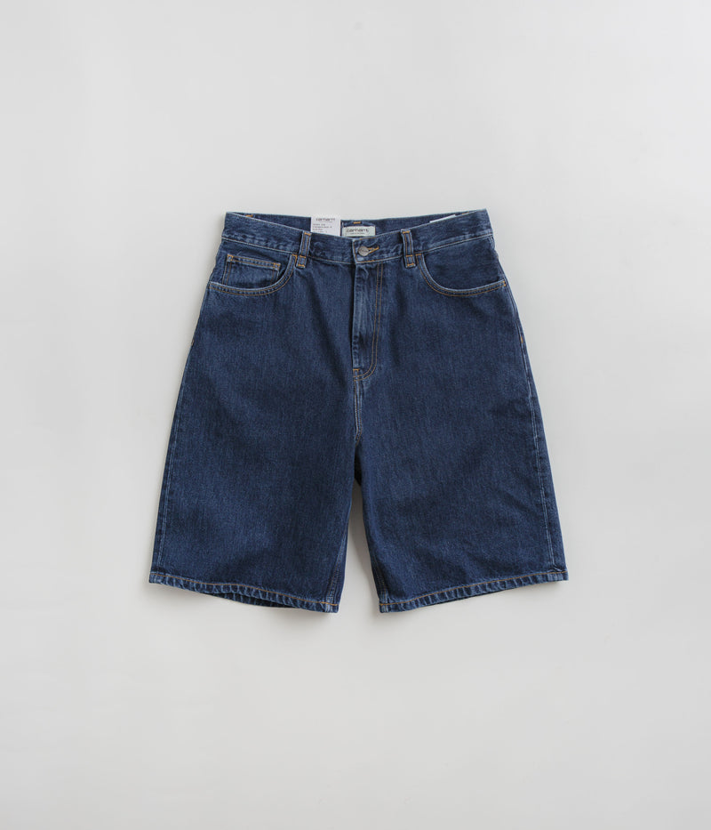 Carhartt Womens Brandon Shorts in Blue Stone Washed