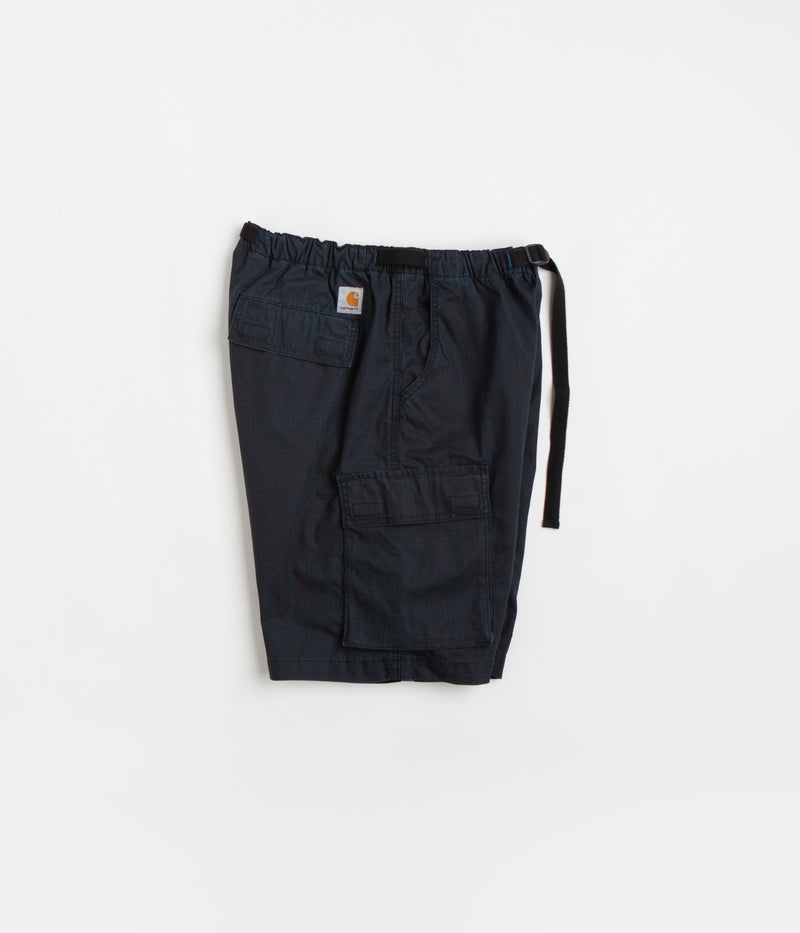 Carhartt Wynton Shorts in Black and Amalfi