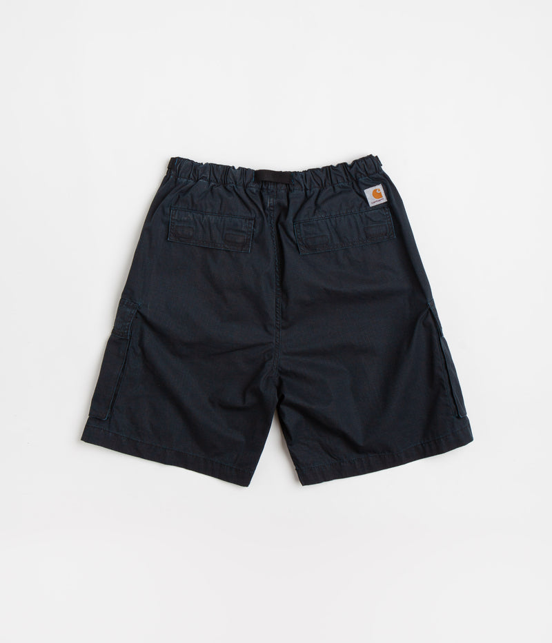 Carhartt Wynton Shorts in Black and Amalfi