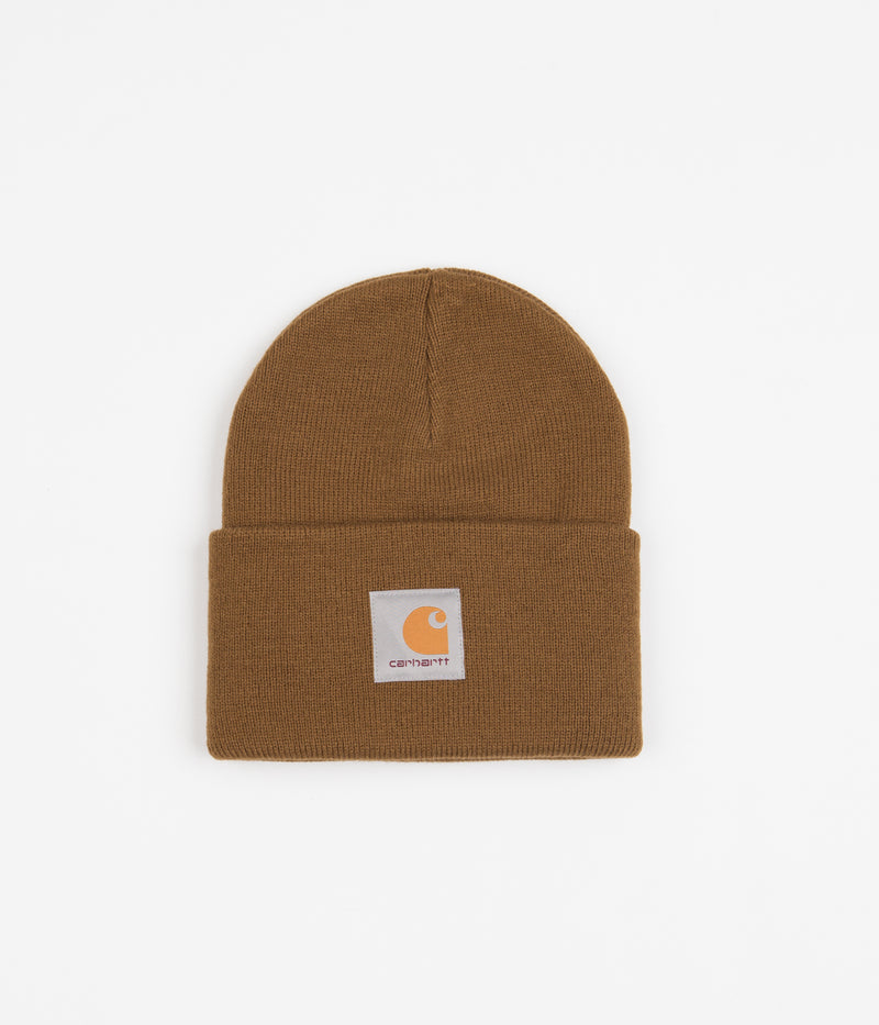Carhartt x Quartersnacks Acrylic Watch Hat Beanie in Hamilton Brown