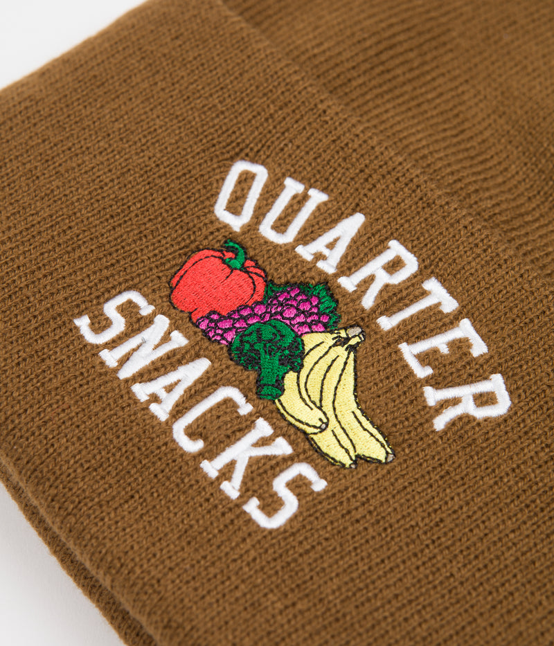 Carhartt x Quartersnacks Acrylic Watch Hat Beanie in Hamilton Brown