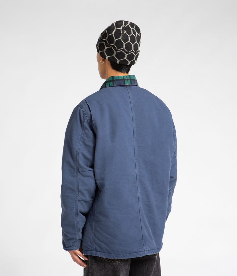 Carhartt x Quartersnacks OG Arctic Coat in Blue