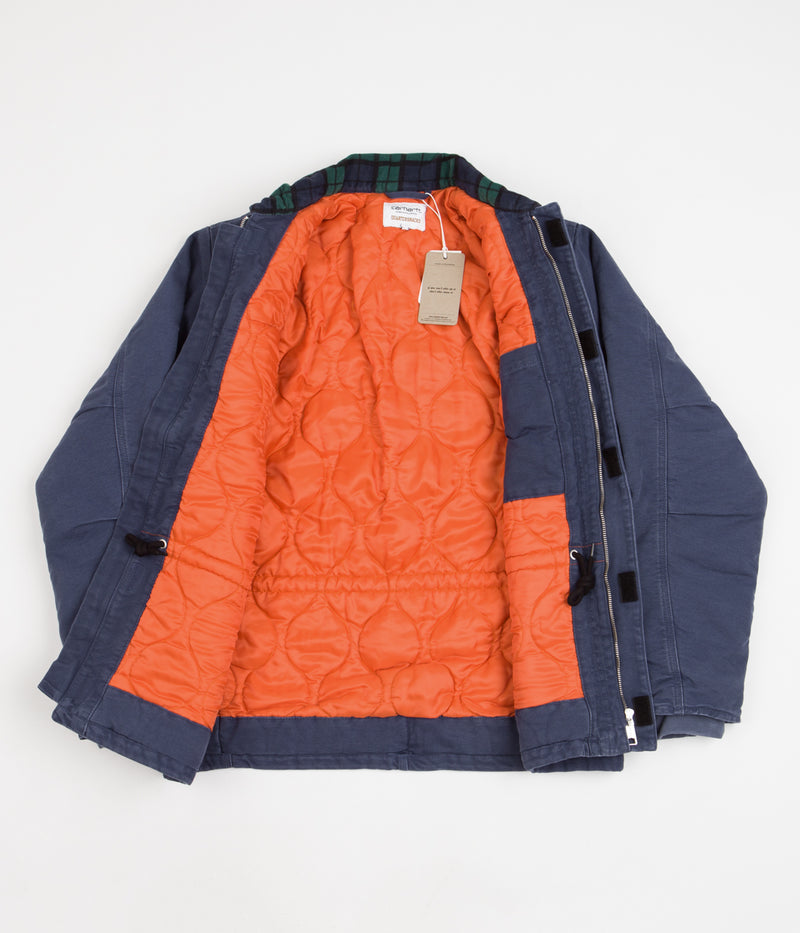 Carhartt x Quartersnacks OG Arctic Coat in Blue