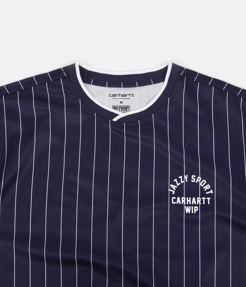 Carhartt x Relevant Parties Jazzy Sport Jersey in Navy and White