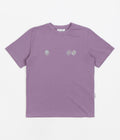 Carrier Goods Globe T-Shirt in Purple Sage