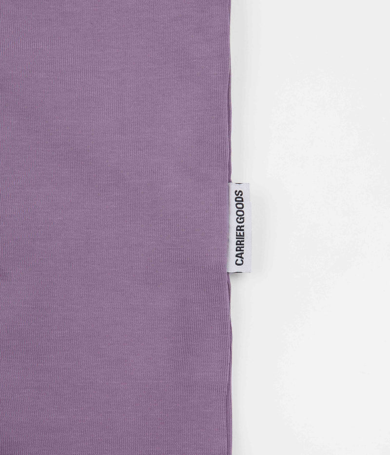Carrier Goods Globe T-Shirt in Purple Sage