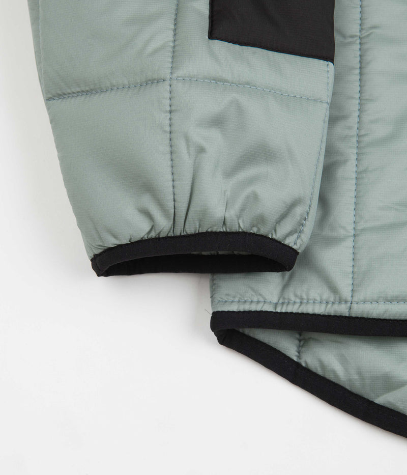 Carrier Goods Quilted Zip Through Jacket in Sage