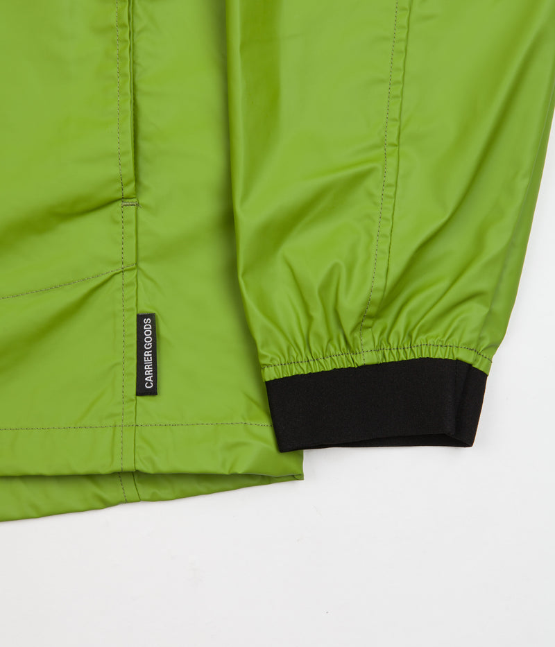 Carrier Goods Waxed Elements Full Zip Jacket in Lima Bean