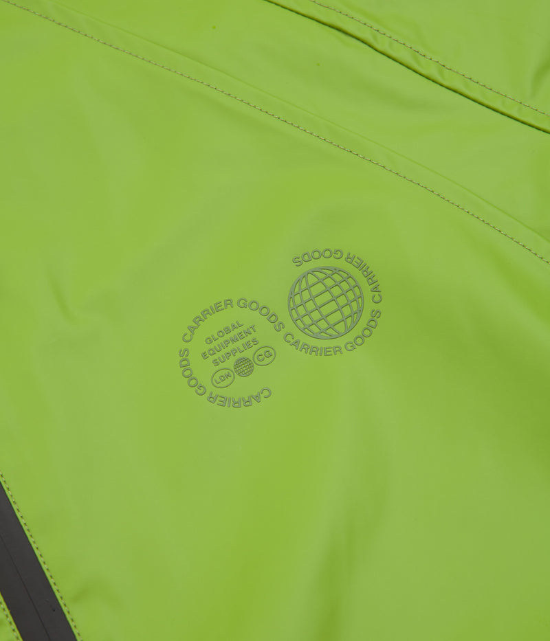 Carrier Goods Waxed Elements Full Zip Jacket in Lima Bean