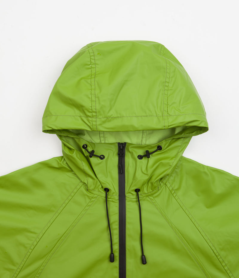 Carrier Goods Waxed Elements Full Zip Jacket in Lima Bean