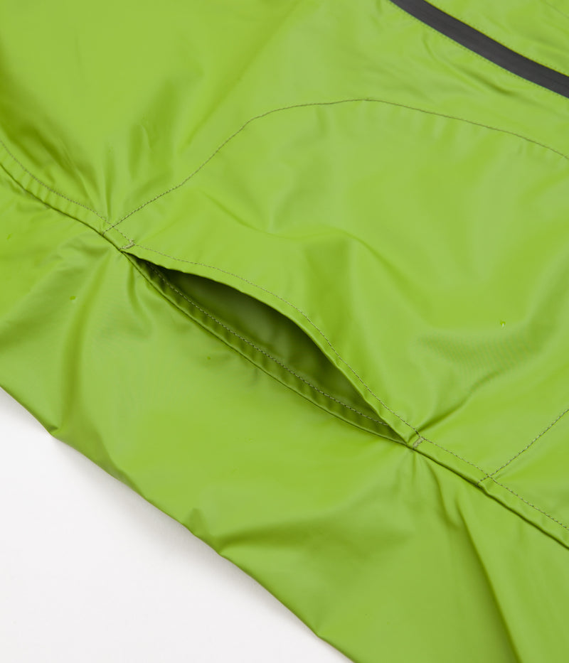 Carrier Goods Waxed Elements Full Zip Jacket in Lima Bean