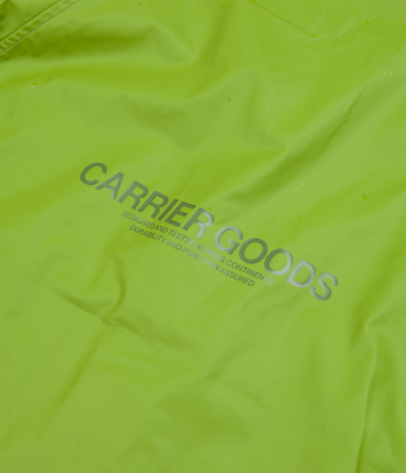 Carrier Goods Waxed Elements Full Zip Jacket in Lima Bean