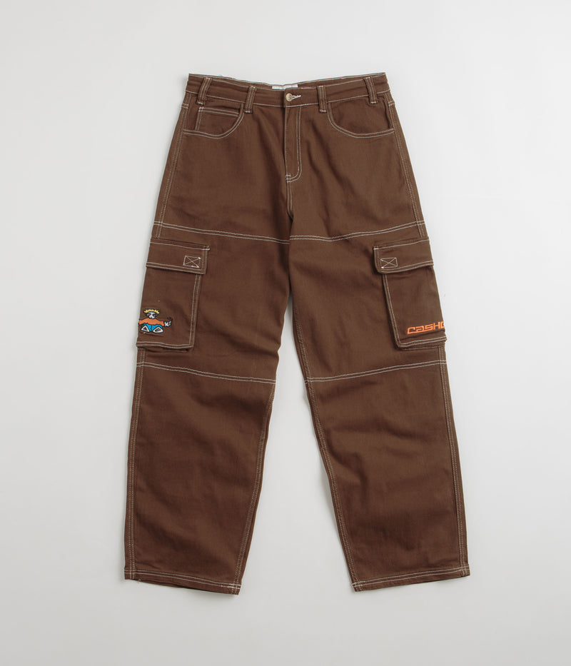 Cash Only Aleka Cargo Jeans in Brown